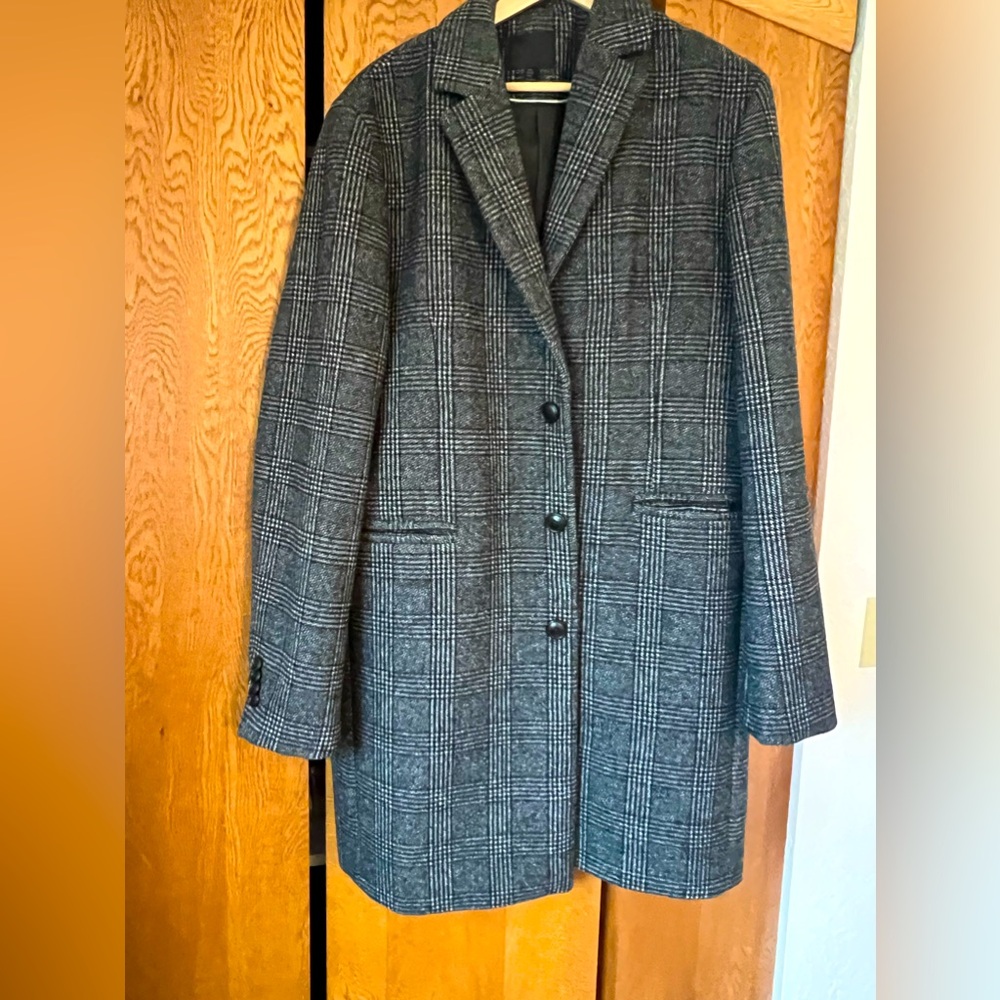 Men’s Wool Blend Overcoat ASOS